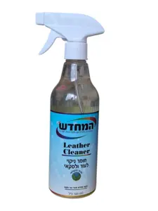 לדר קלינר מנקה עור ביעילות רבה ספות ומושבים. מעולה!!! 500 מ"|ל מחיר ל 100 מ"ל 75 ש"ח.