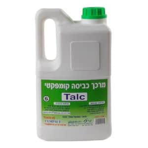 מרכך כביסה קומפקטי טלק תוצרת פינל 2 ליטר מחיר ל 100 מ"ל 1.75 ש"ח.